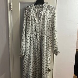 Floral Long Sleeve Dress